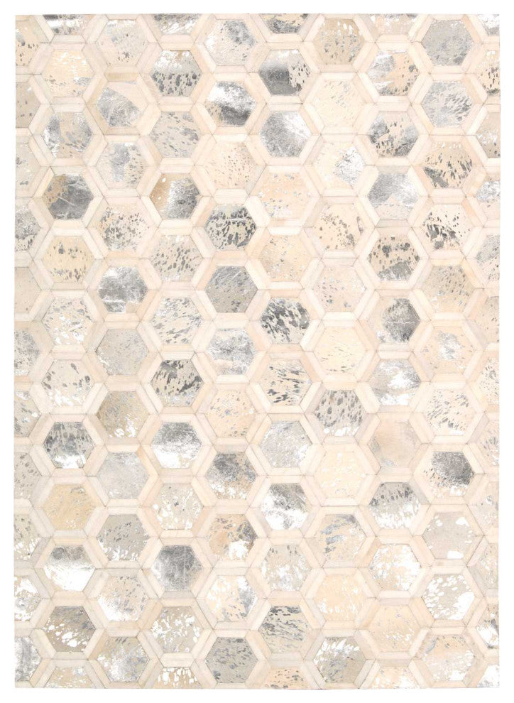Michael Amini City Chic 8' x 10' Snow Modern Indoor Rug