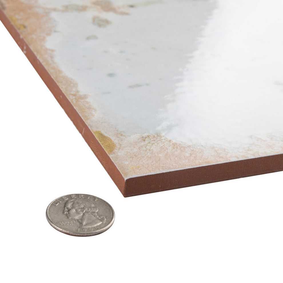 Kings Luxe Heritage White Ceramic Floor and Wall Tile