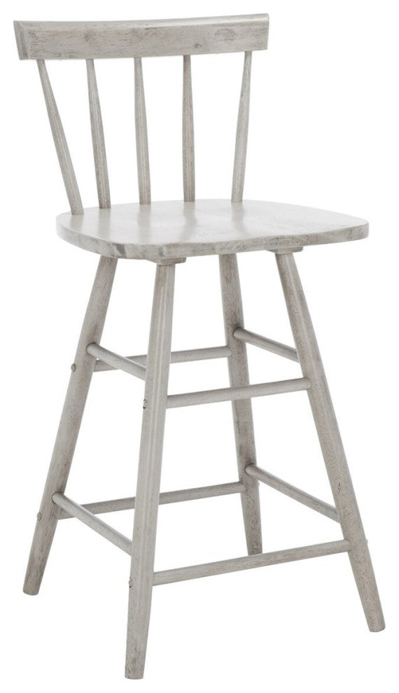 Safavieh Tally Wood Counter Stool, Grey