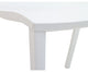 Modern Contemporary Kitchen Dining Chairs Set of 2 White, Outdoor and Indoor