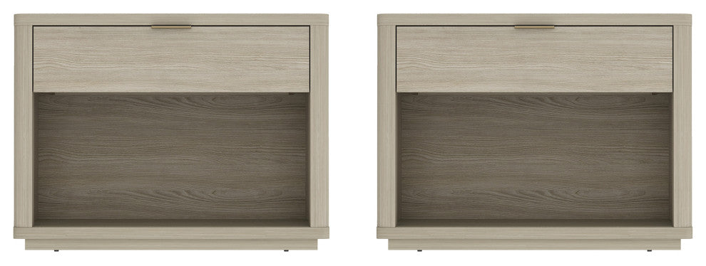 Manhattan Comfort Evelyn 32" Nightstand 2.0, Set of 2