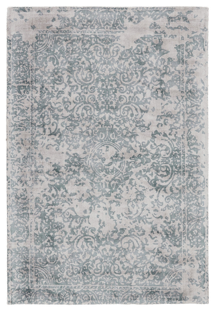 Weave & Wander Jasmel Rug, Ice, 5'x8'