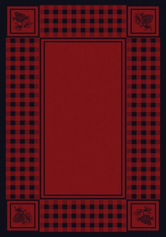 Pine Refuge Rug, 5'x8'