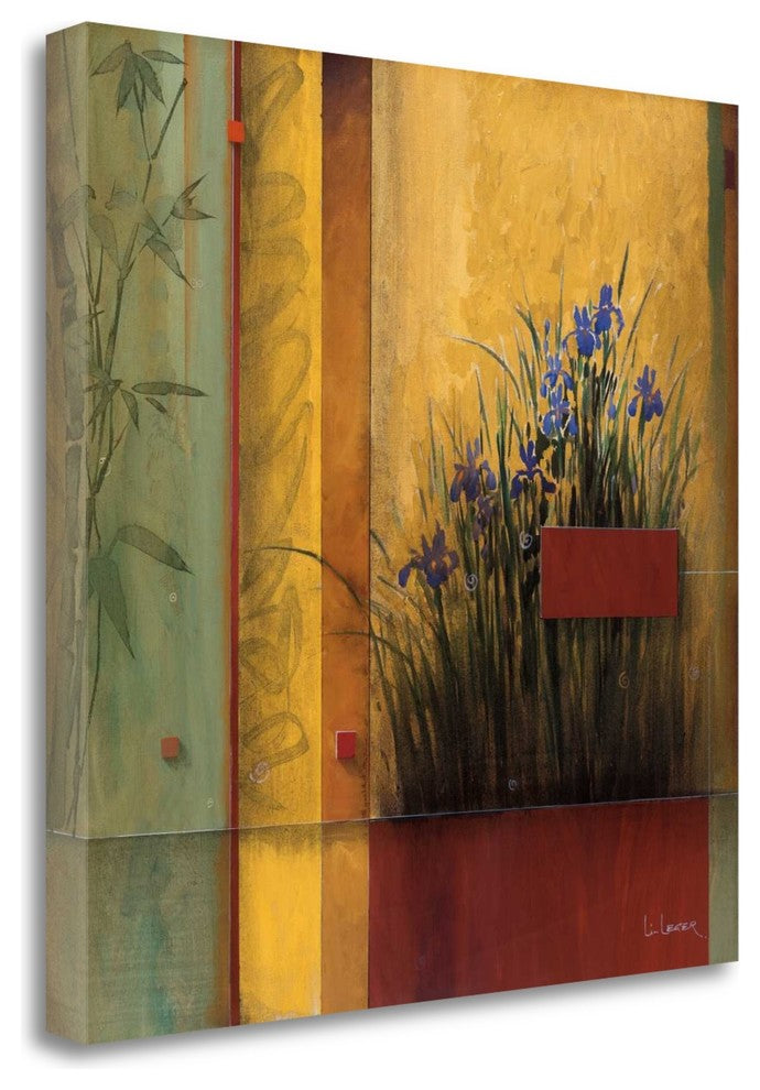 "Terrazzo Garden" By Don Li-Leger, Giclee Print on Gallery Wrap Canvas