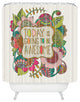 Deny Designs Valentina Ramos Today Is Going To Be Awesome Shower Curtain