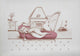 Branko Bahunek "Lounging With Harp Rose" Lithograph