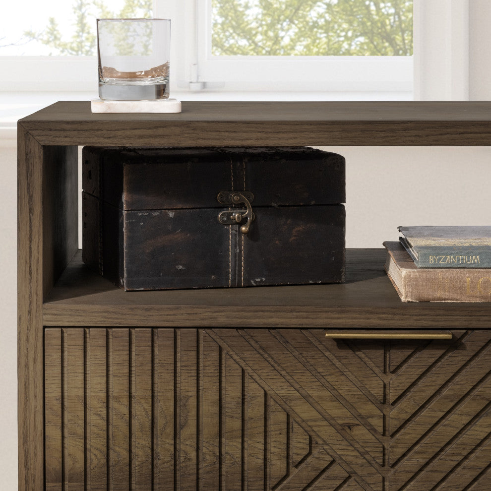 Santa Clara 2-Drawer Wood Night Stand