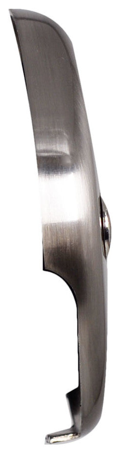 Tip Toe Sch. 40 ABS Bath Waste With Two-Hole Elbow, Stainless Steel