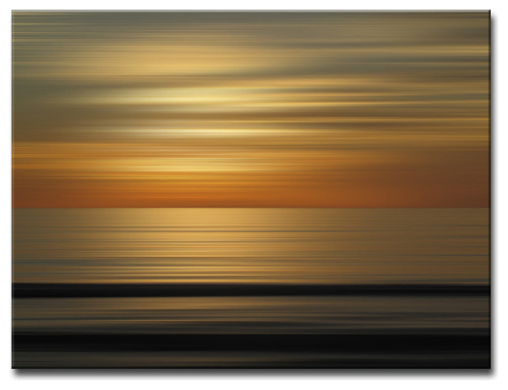 Ready2HangArt 'Blur Stripes XXIII' Canvas Wall Art, 30 in. Highx40 in. Wide