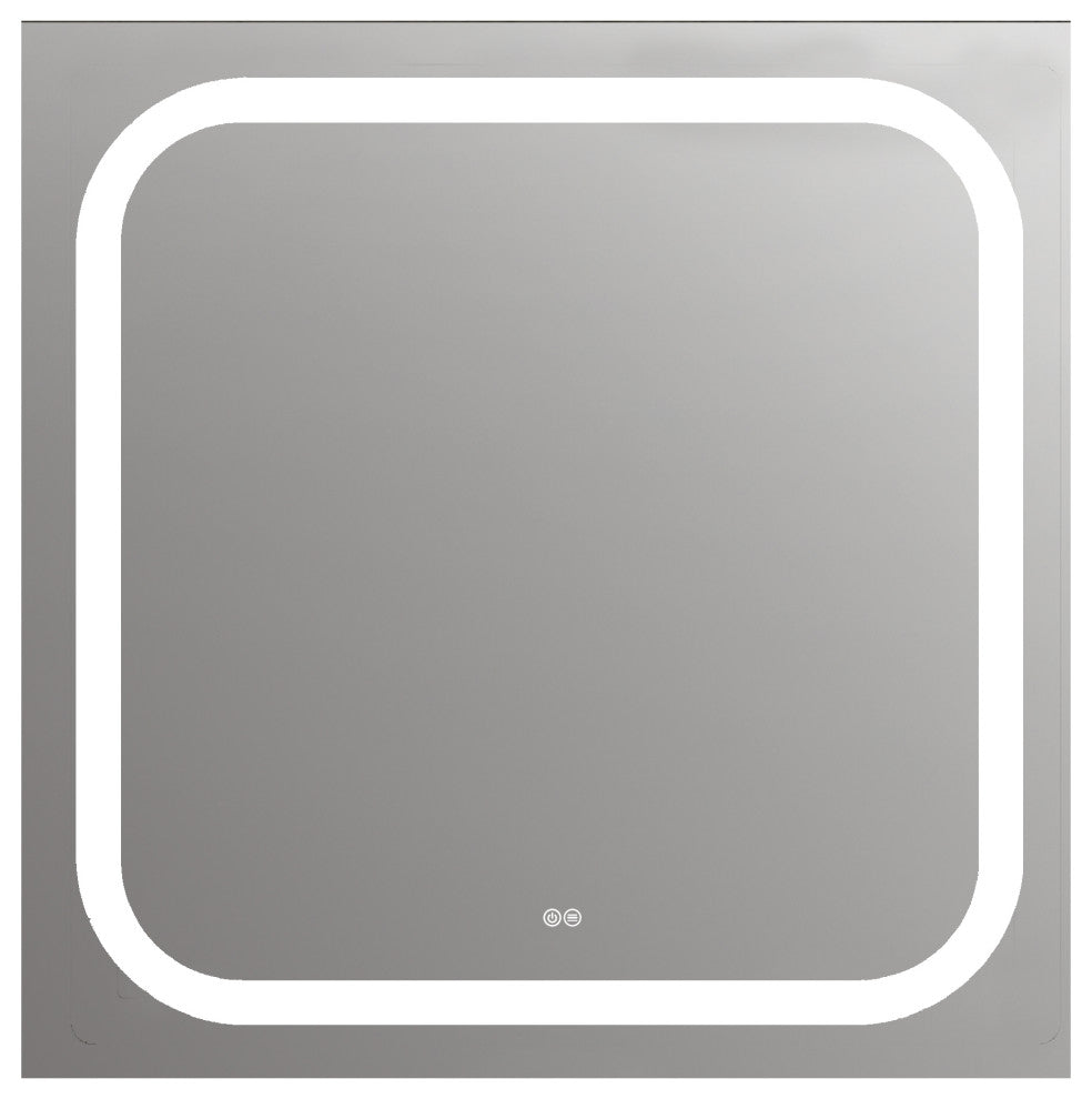 CHLOE Lighting SPECULO Embedded LED Mirror 6000K, Daylight White, 24"