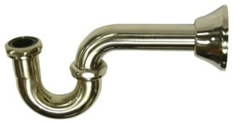 Fauceture 1-1/4" Decor P-Trap, Brushed Nickel