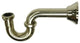 Fauceture 1-1/4" Decor P-Trap, Brushed Nickel