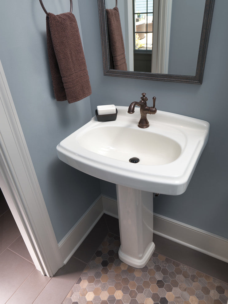 Delta Cassidy Single Handle Bathroom Faucet, Venetian Bronze