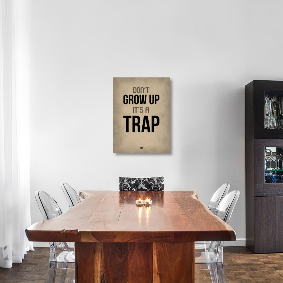 "Don't Grow Up It's a Trap 2" Fine Art Print