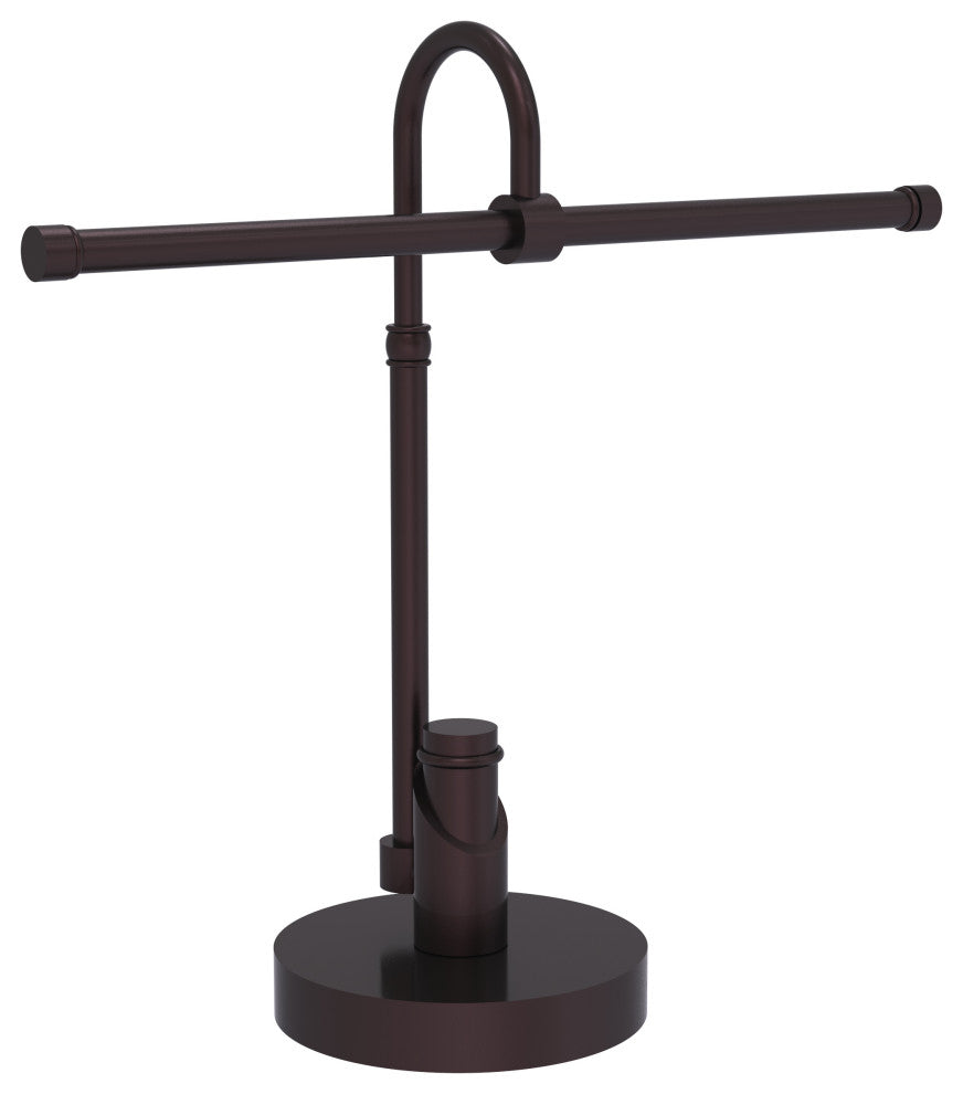 Tribecca 2 Arm Guest Towel Holder, Antique Bronze