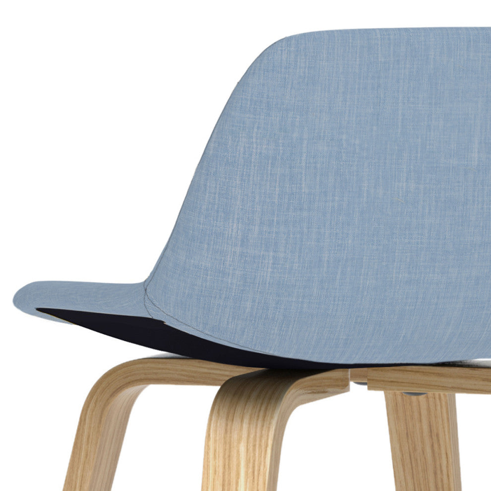 Randolph Bentwood Counter Height Stools, Set of 2, Denim Blue