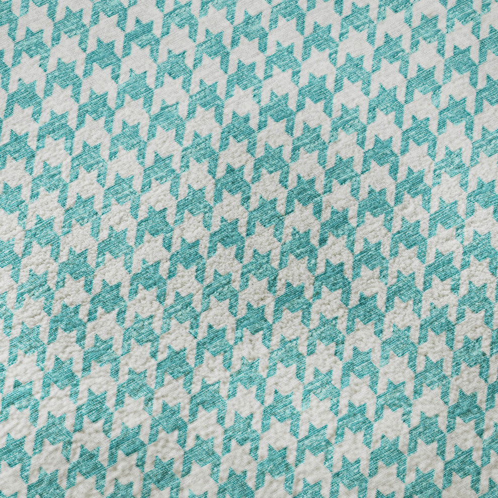 Addison Premium Washable Mayfield AMF137 Blue 3' x 5' Rug