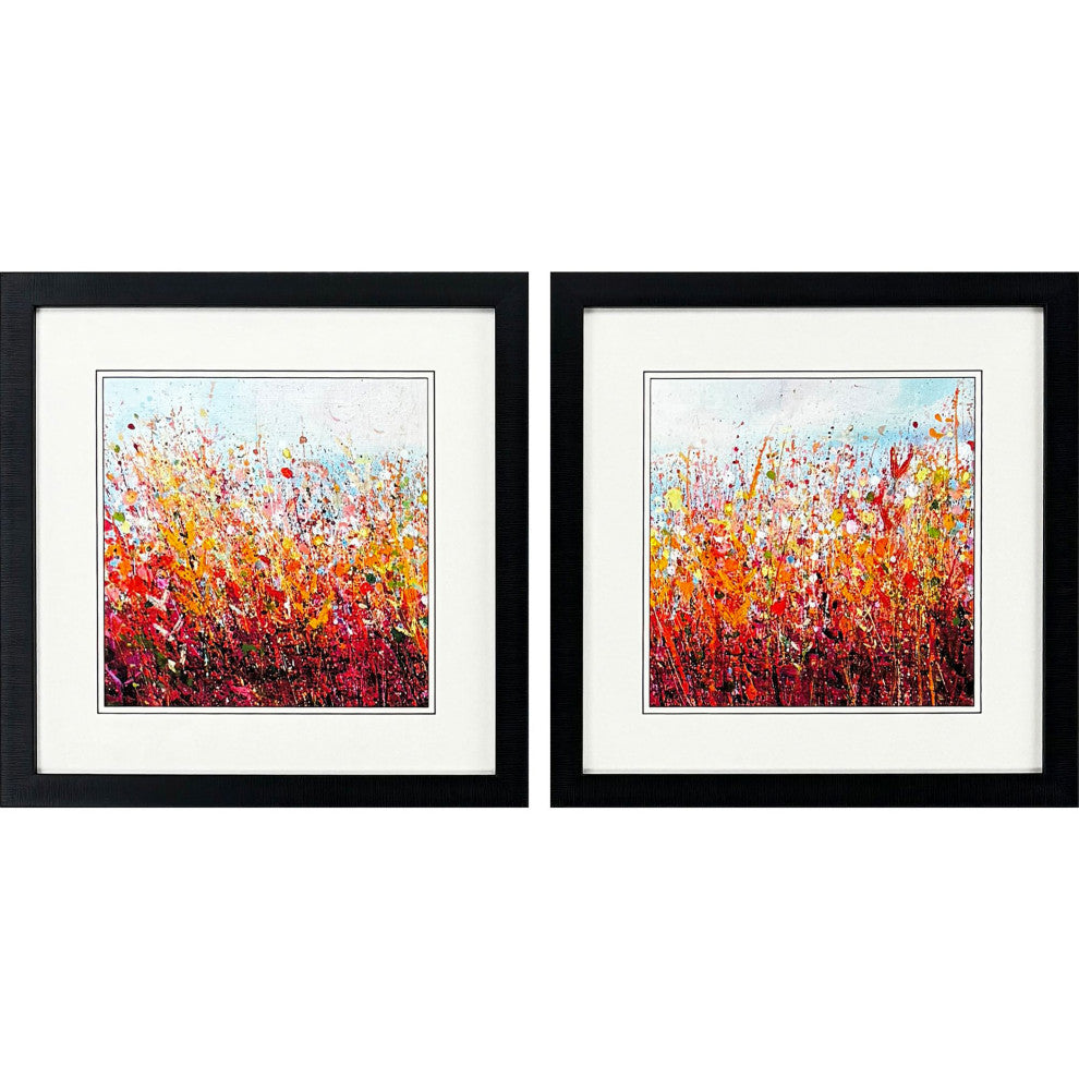 Autumn Color Framed Art, 2-Piece Set
