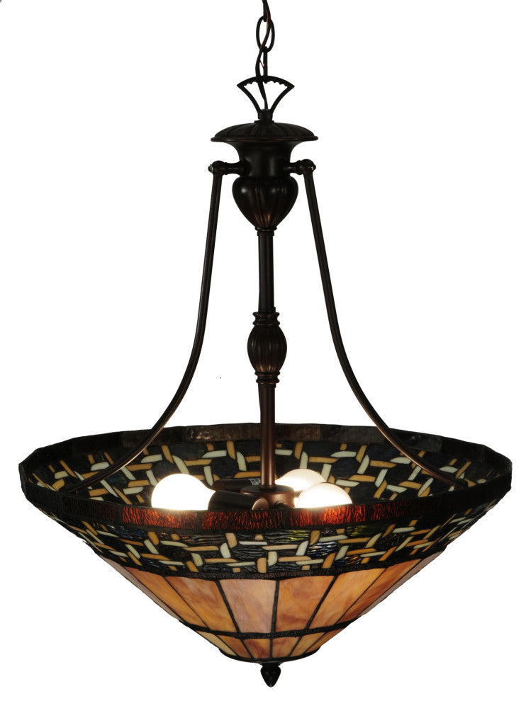 Meyda lighting 125115 20"W Ilona Inverted Pendant