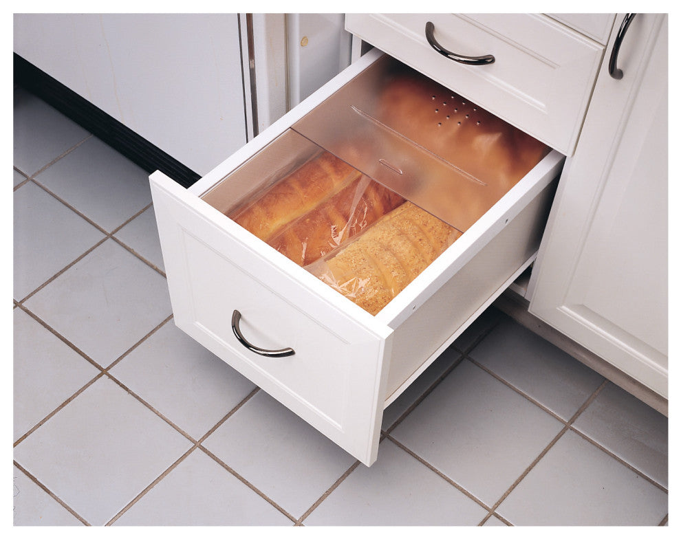 Trim to Fit Bread Drawer Cover, Almond, 20.38"Wx21.75"Dx0.38"H