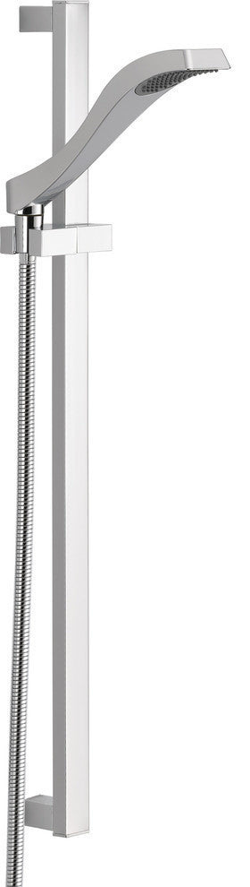 Delta Dryden Premium Single-Setting Slide Bar Hand Shower, Chrome, 57051