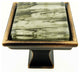 Hand Brushed Safari Strokes Crystal Glass Oil Rubbed Bronze Madison Classic Knob
