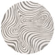 Maribo High-Low Abstract Groovy Striped Indoor/Outdoor Area Rug
