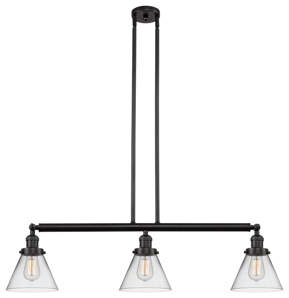 Innovations Lighting 213-Ob-G42-Led 3 Light Dimmable Led Island Light