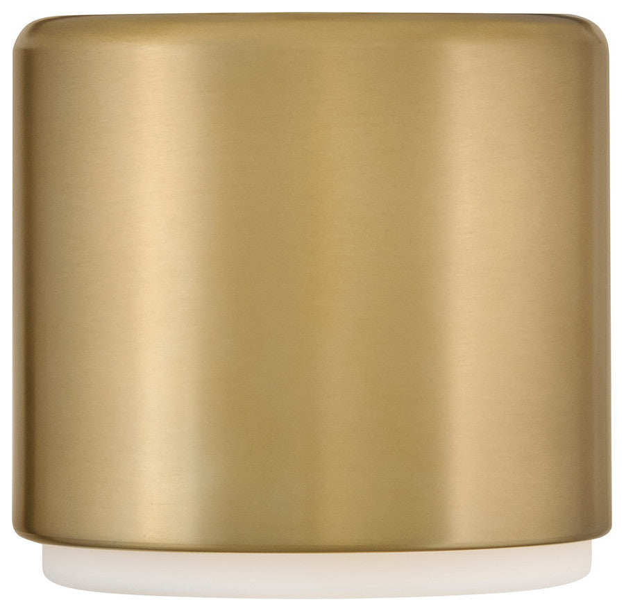 Hinkley Cedric Extra Small Flush Mount, Lacquered Brass