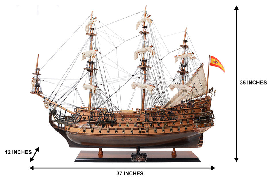 San Felipe Exclusive Edition Museum-quality Fully Assembled Wooden Model Ship