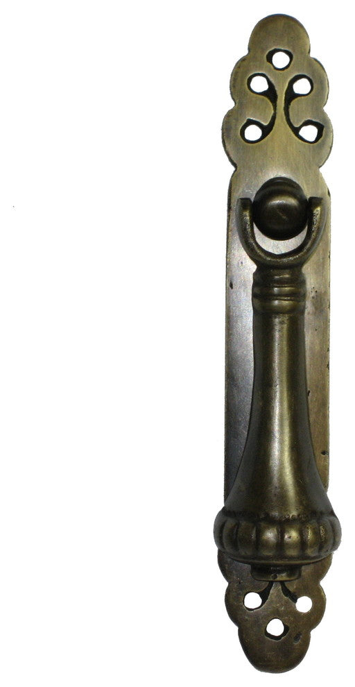 Teardrop Pull With Fancy Tall Backplate