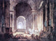 Hubert Robert The Finding of the Laocoon - 21" x 28" Premium Canvas Print
