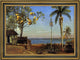 Albert Bierstadt a View in the Bahamas Framed Premium Canvas Print, 16"x24"