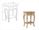 East at Main Bishop Brown Rectangular Rubberwood Accent Table