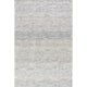 Melrose Checked Wool Area Rug, Light Blue & Grey 3' x 5'