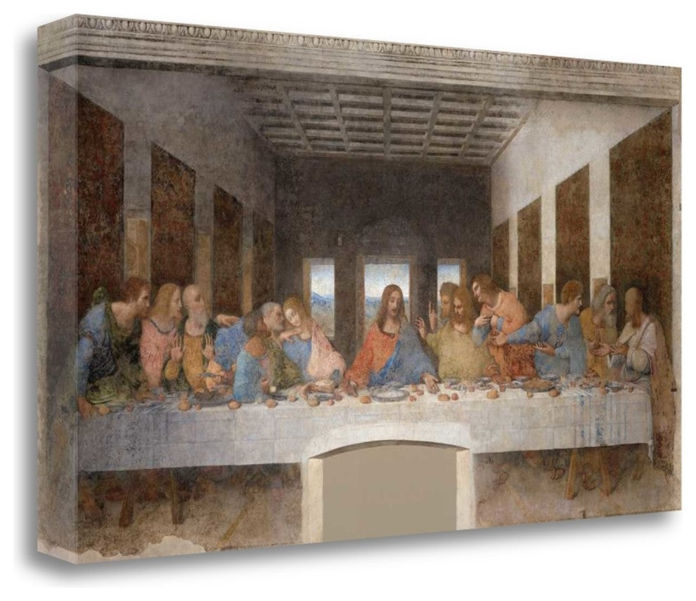 "The Last Supper" By Leonardo Da Vinci, Giclee Print on Gallery Wrap Canvas