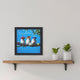 Garden Party Non-Glass Framed Art
