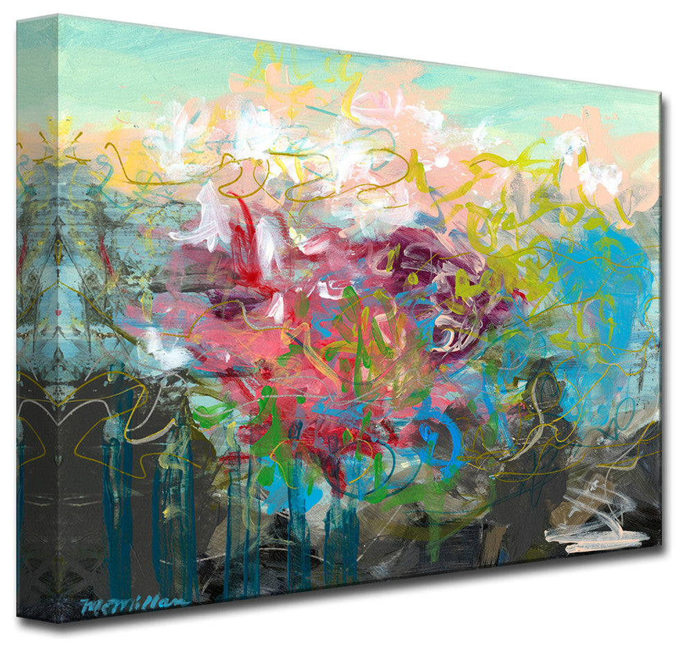 Day of Excitement' Canvas by Leslie Owens, 30"x20"