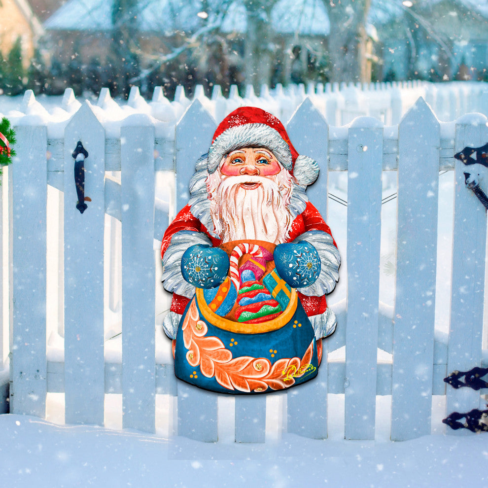 Birdie Santa Wall Hanging