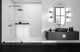 Vine, Vanity, 3Lt, Polished Nickel, Opal Glass