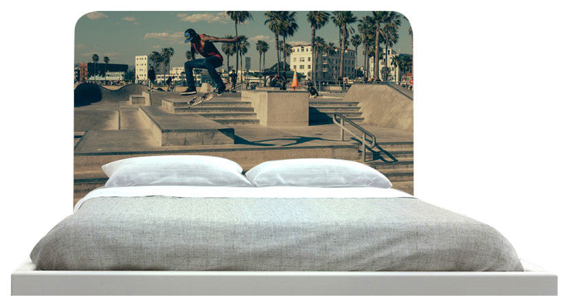 "Skateboarder" Headboard