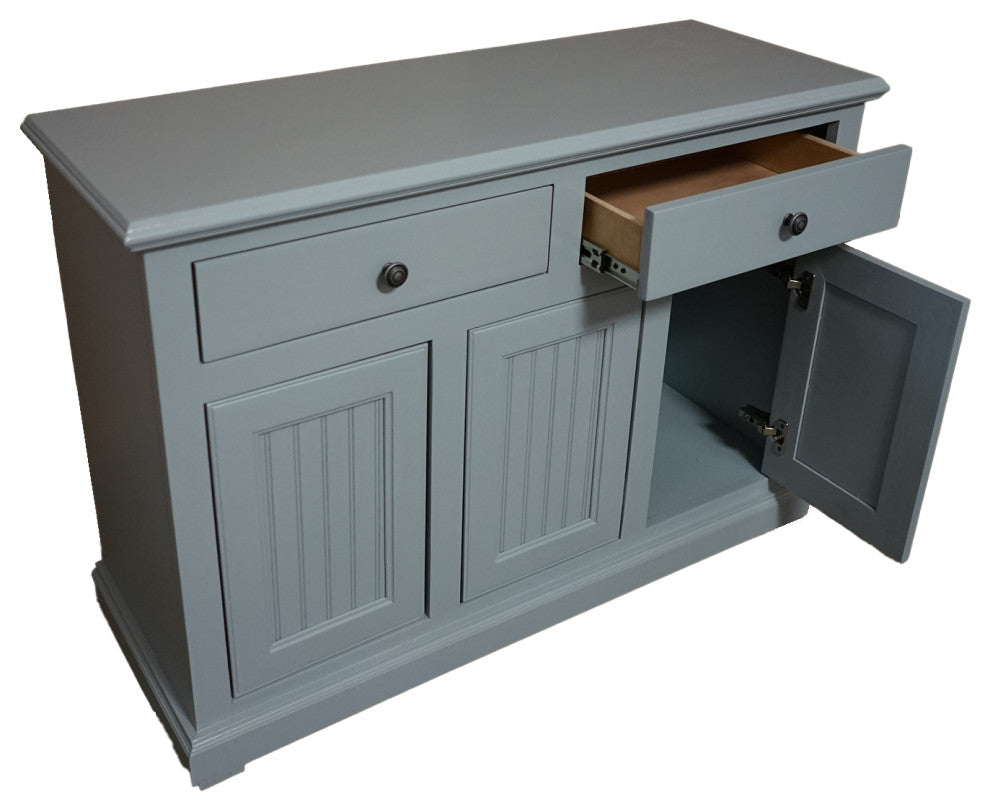 Eagle Furniture 48" Coastal Dining Buffet, Interesting Aqua, Without Hutch