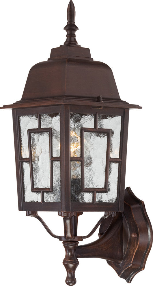 Banyan 1-Light 17" Outdoor Wall in Rustic Bronze