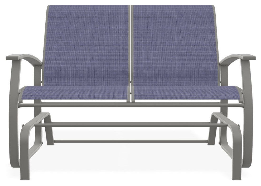 Belle Isle Sling 2-Seat Glider, Breeze/Snow