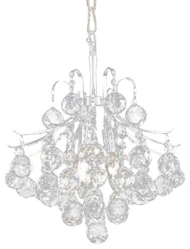 Elegant Toureg Pendant, Chrome Finish With Royal Cut Crystal