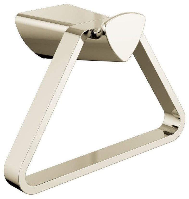Delta Zura Towel Ring, Polished Nickel, 77446-PN