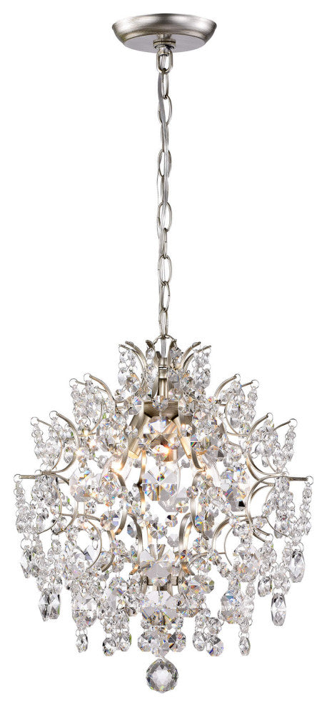 Belle 3-light Crystal Chandelier