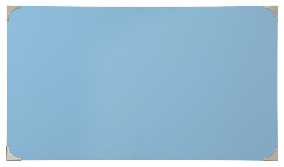 Alastair Campaign Writing Desk, Light Blue