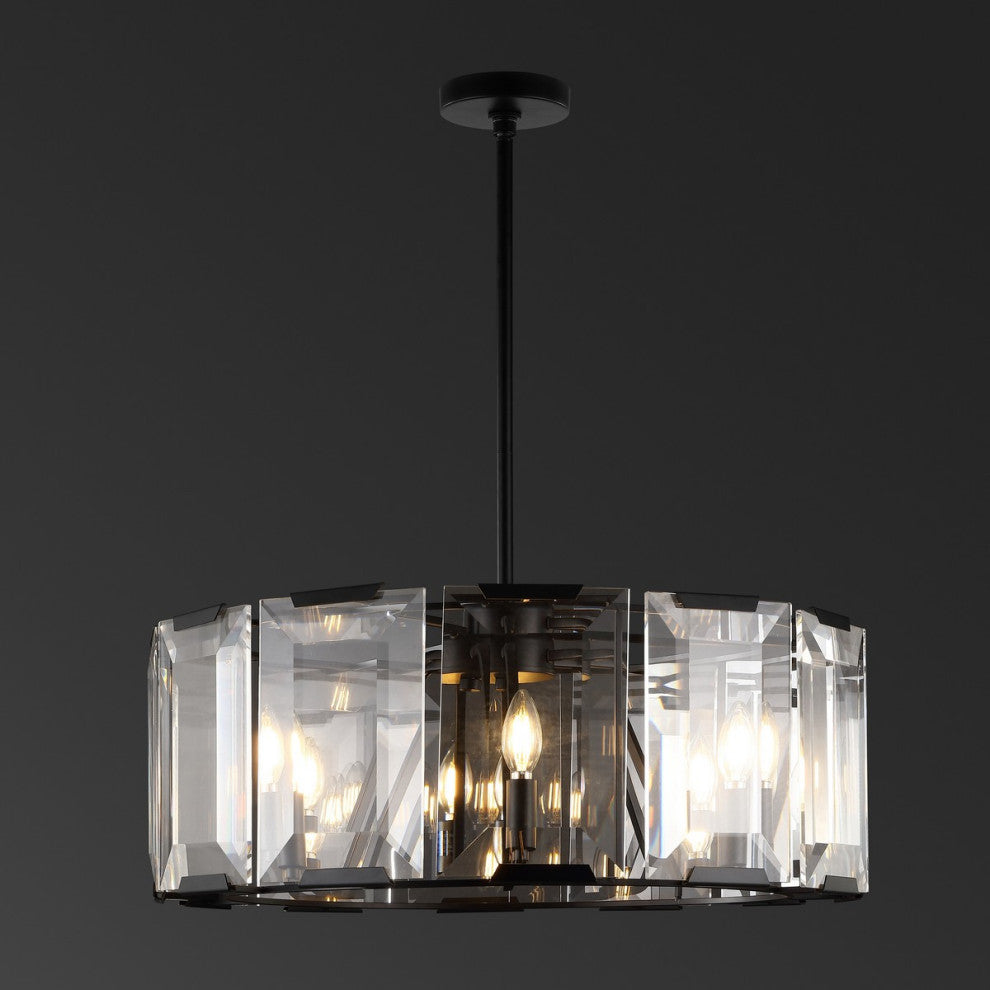 Safavieh Couture Esperanza Crystal Chandelier Black