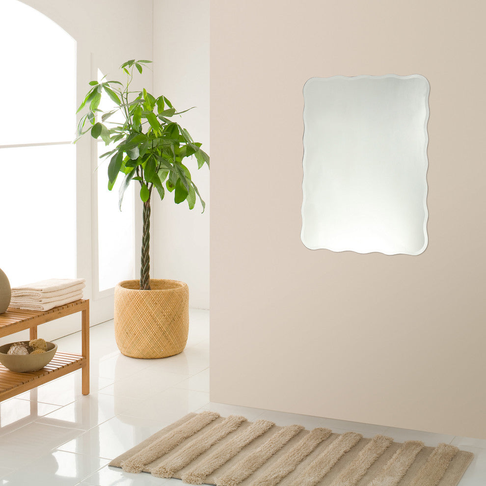 Rangley Large Frameless Wall Mirror 24"x32"